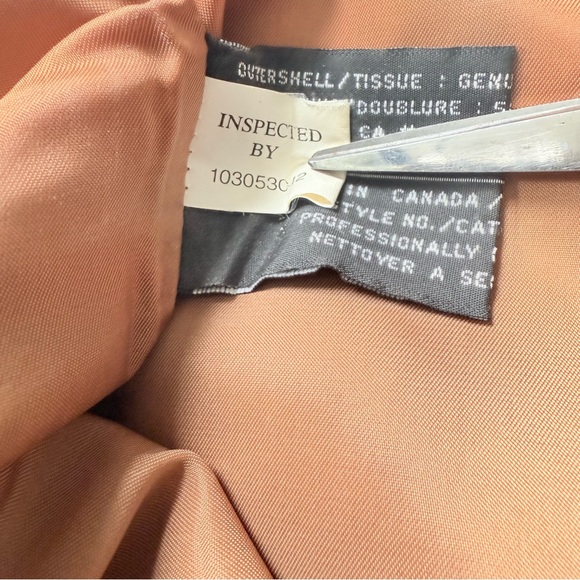 Danier Leather Suede Tan Brown Pants Size 8 Straight Leg Western - Picture 12 of 16